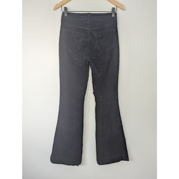 L'Agence The Affair High Rise Corduroy Flare Pant in Stargazer - Picture 5 of 8